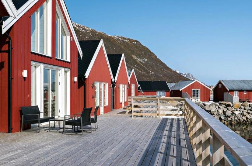 Rorbu I Lofoten Leknes Exteriér fotografie